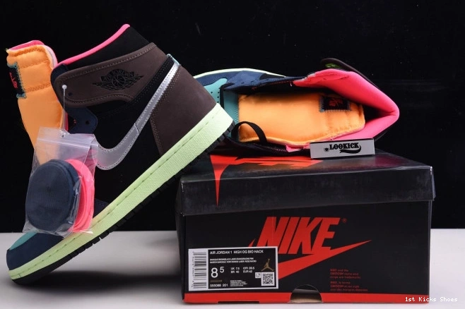 1st Kicks Shoes 555088-201 AIR BIO TOKYO RETRO HIGH 1 JORDAN HACK 0629